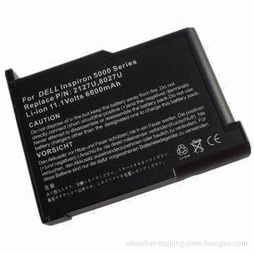 6,600mAh High Capacity Replacement Laptop Battery for Dell 5000